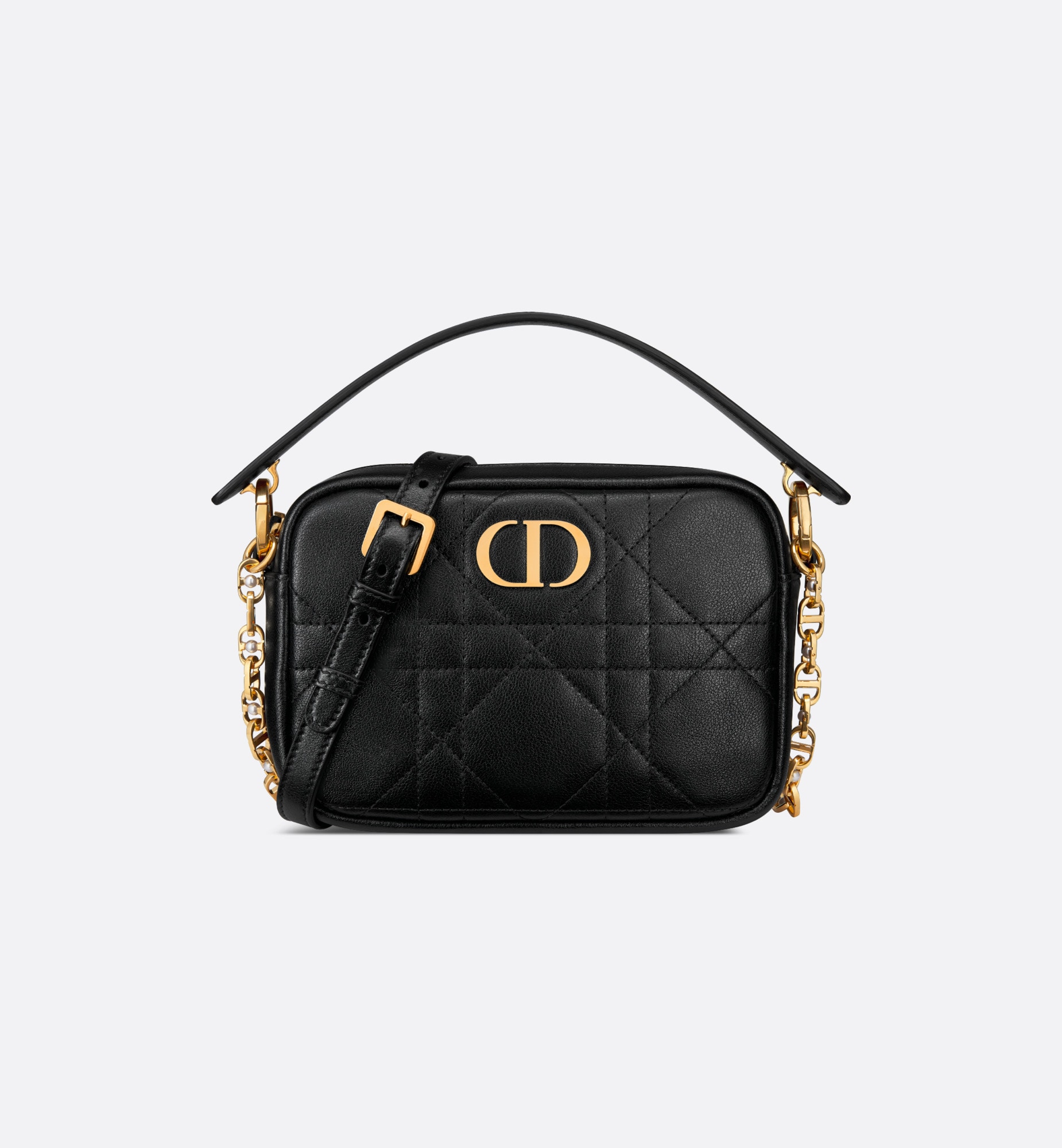 Small Dior Caro Top Handle Camera Bag black christian dior caro bag small
