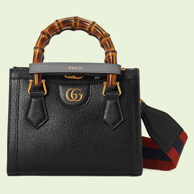 Gucci - Spotted in Los Angeles, Jennifer Aniston carried a leather Gucci  Diana tote with bamboo handles and Double G detail designed by Alessandro  Michele.