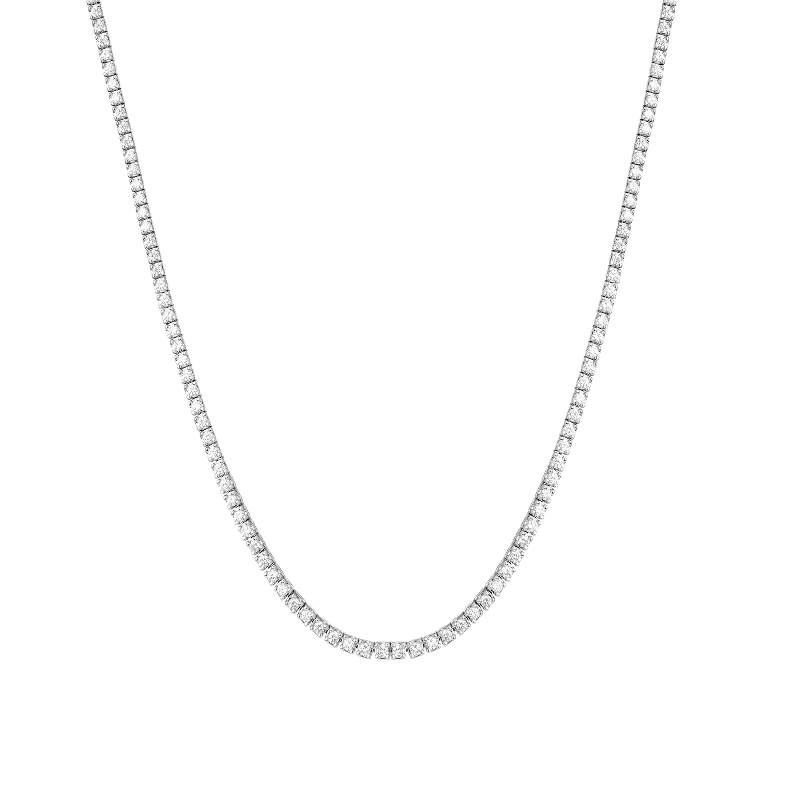 Aurate new york classic diamond tennis necklace