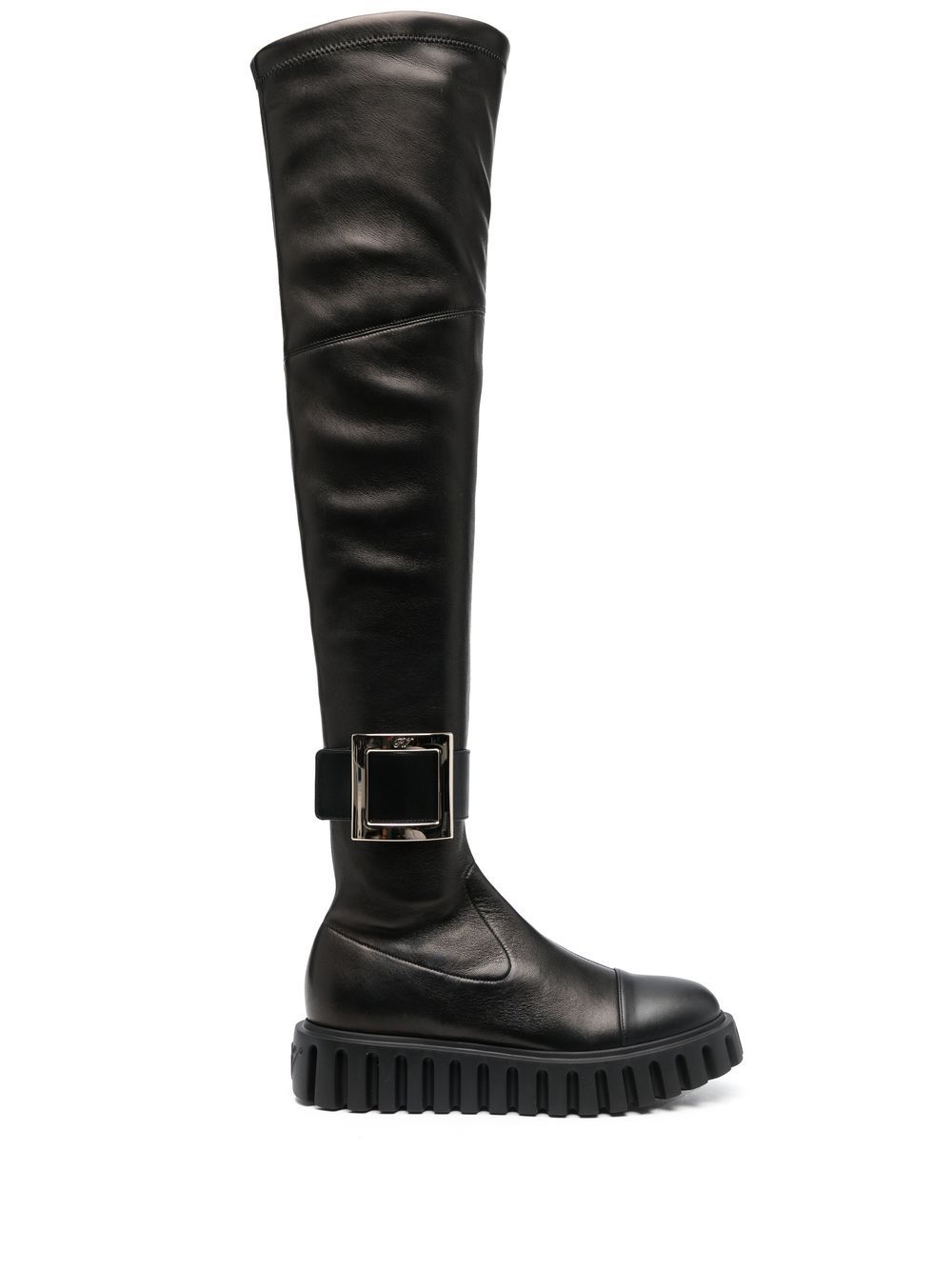 Go-thick roger vivier viv boots black