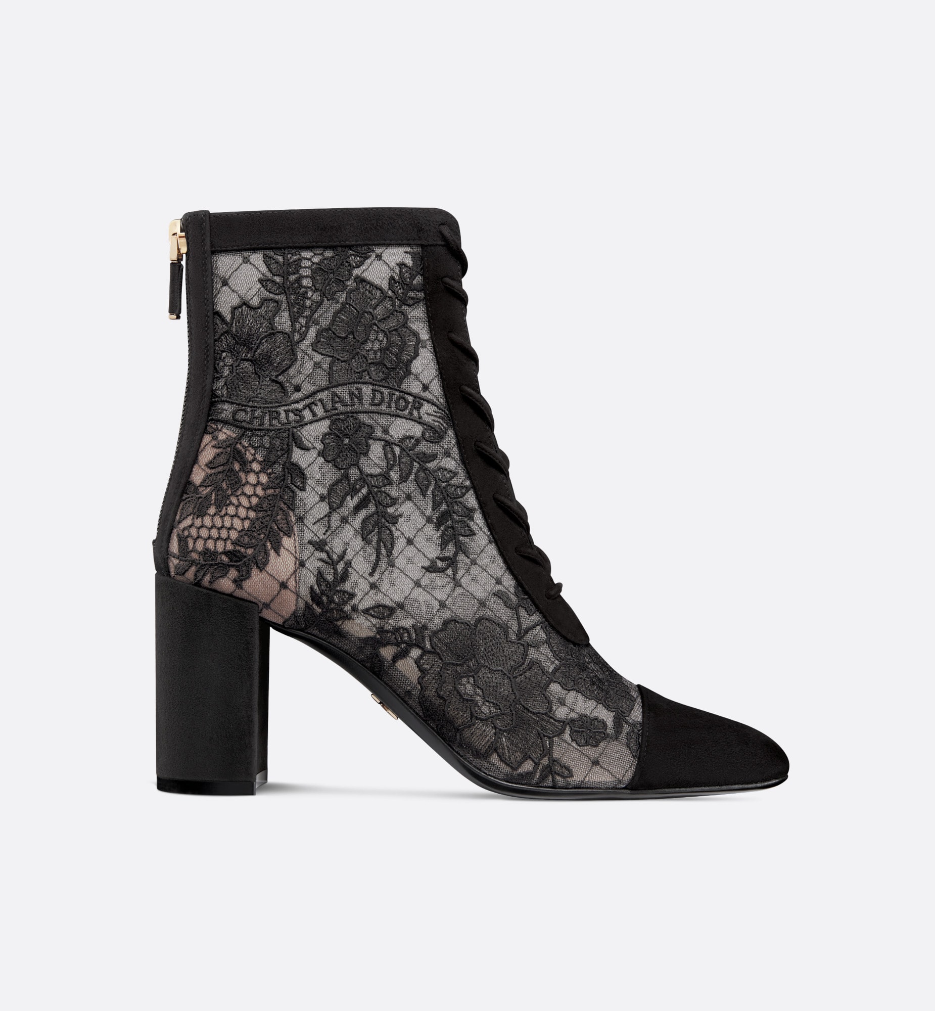 Dior naughtily d ankle boot in black
