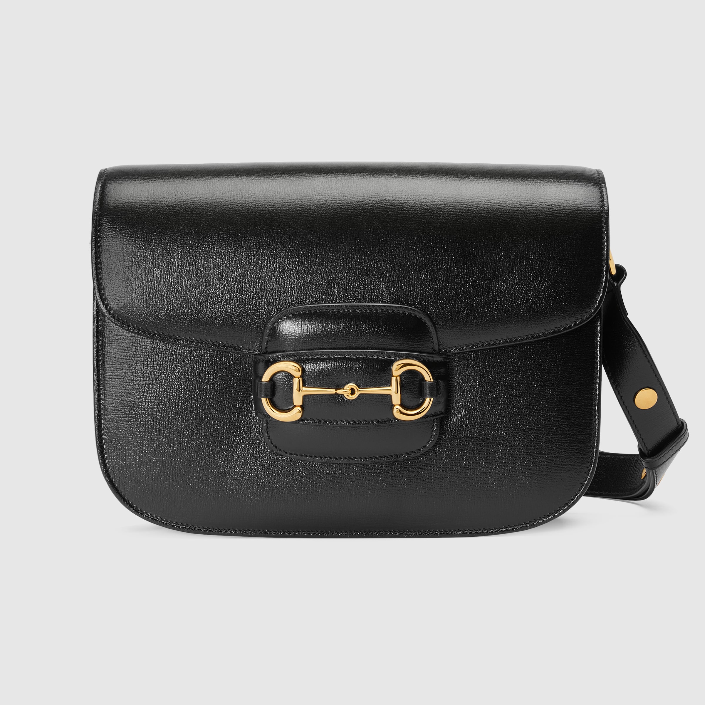 Gucci horsebit 1955 shoulder bag black
